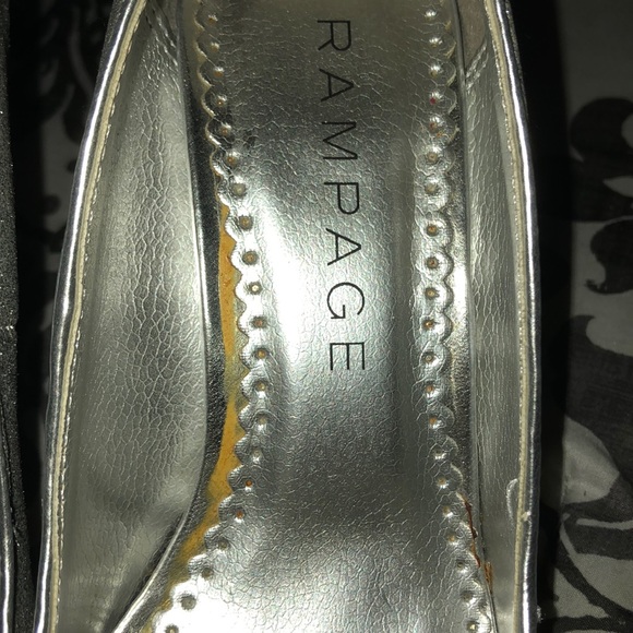 Silver/Sparkling High Heels - Picture 4 of 8